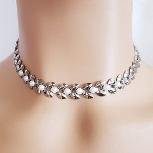 Silver Pearl Necklace